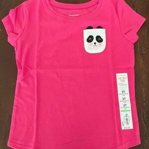 𝅺KIDS Panda Pocket T-Shirt